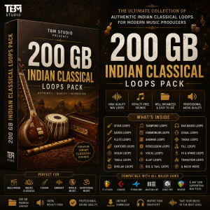 🪕🎶 200 GB Indian Classical Loops Pack